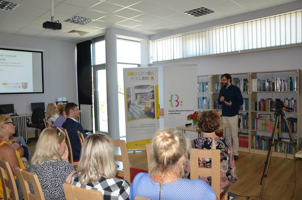 Ilustracja do artykułu Szkolenie bibliotekarzy w Wasilkowie 18.06.2021