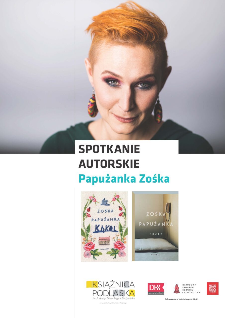 Ilustracja do artykułu Spotkania autorskie w ramach DKK z Zofią Papużanką.