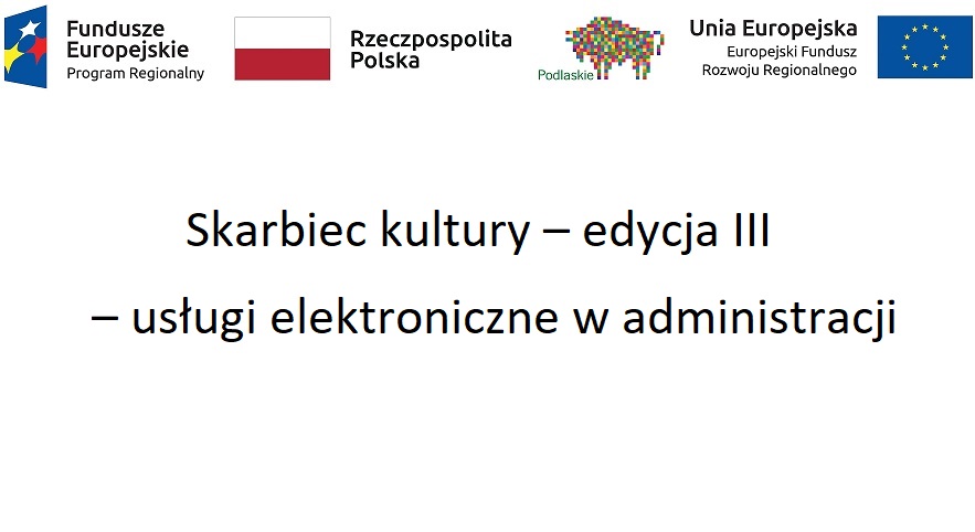 Ilustracja do artykułu Skarbiec kultury – edycja III – usługi elektroniczne w administracji