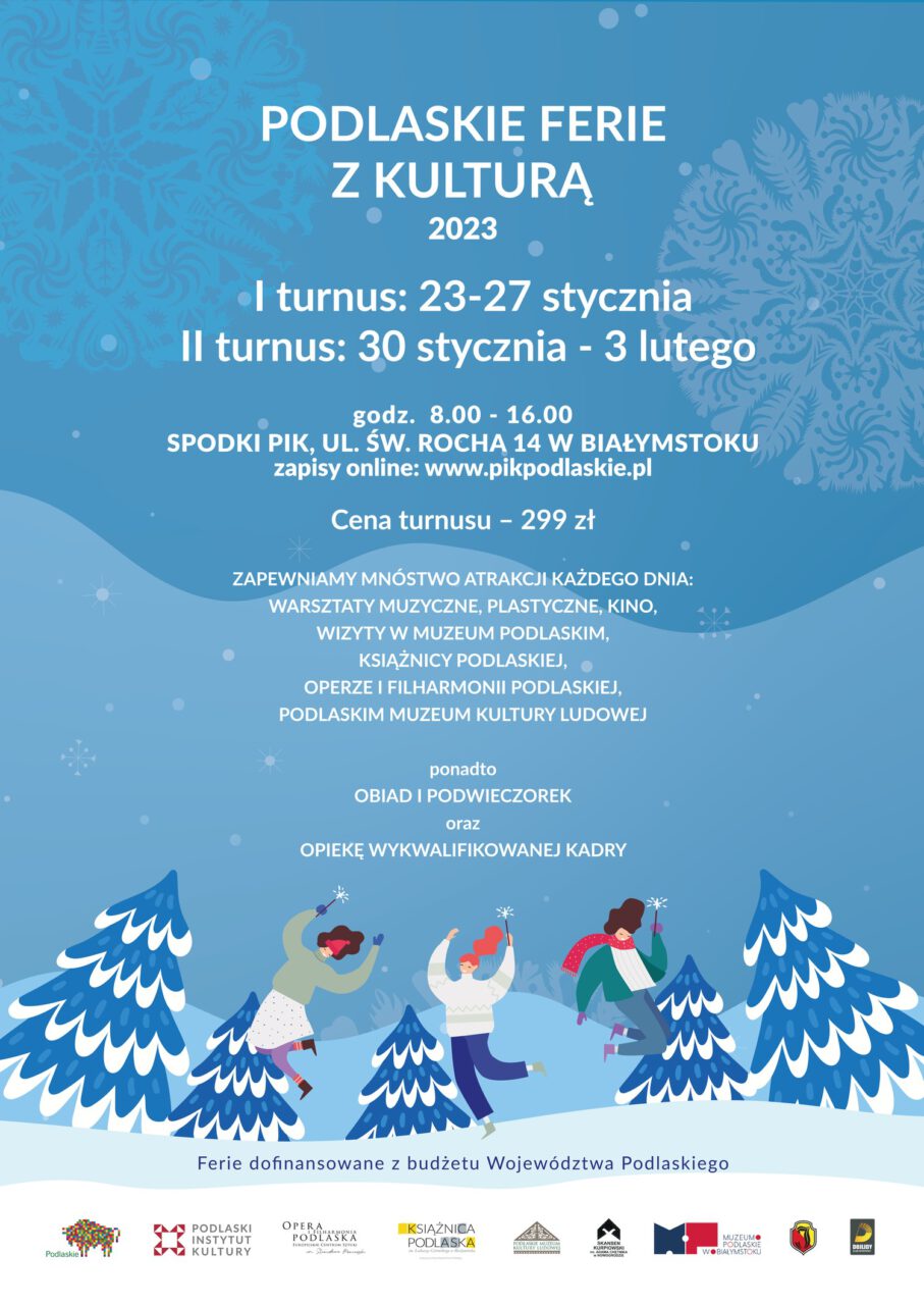 Ilustracja do artykułu Ferie zimowe w Książnicy Podlaskiej