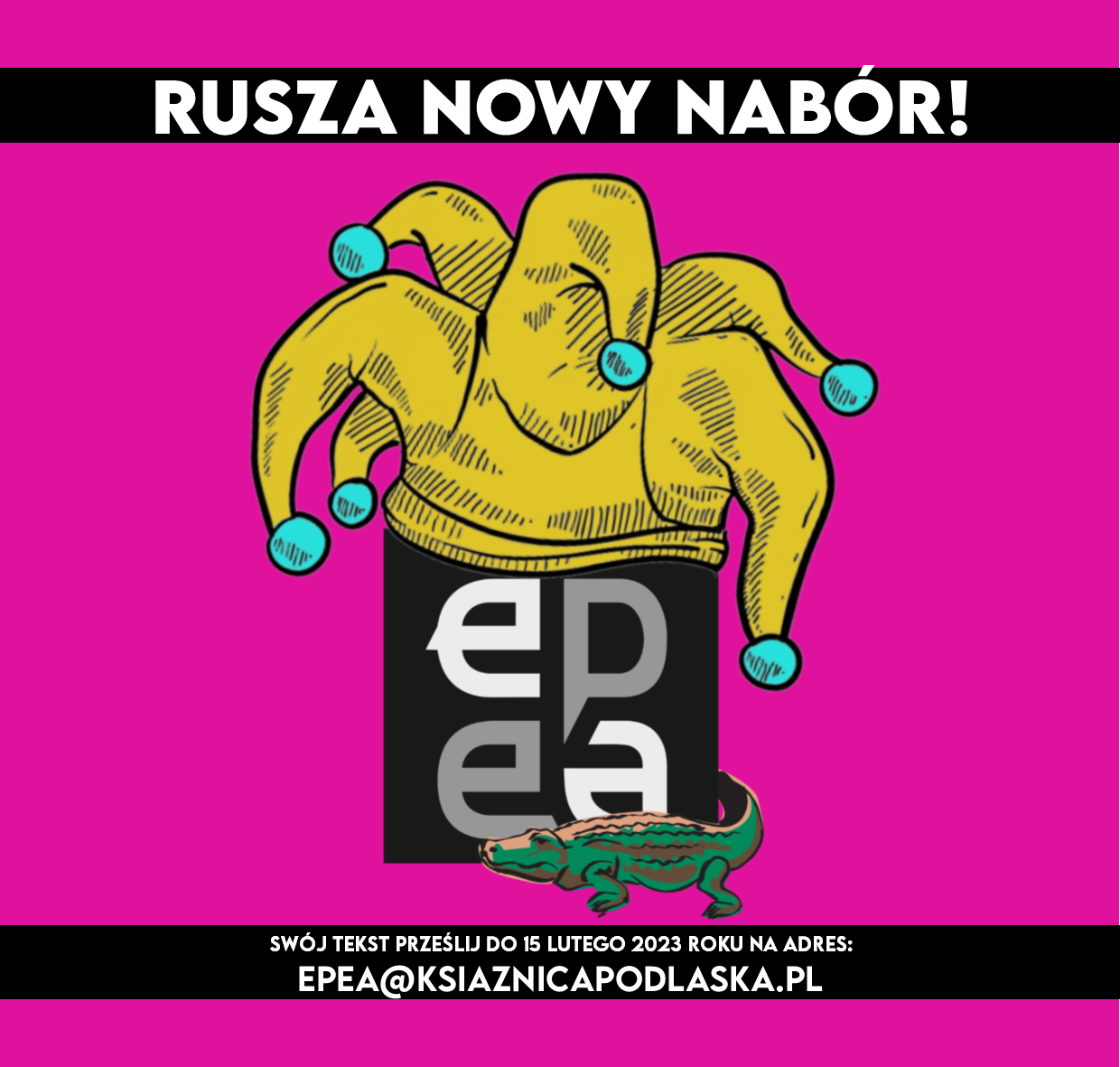 Ilustracja do artykułu Rozpoczął się nabór tekstów do dziesiątego numeru nieregularnika „Epea. Pismo literackie”