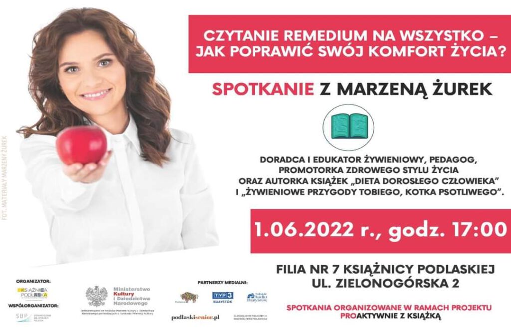 plakat z zapowiedzią spotkania