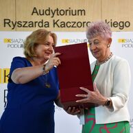 Dyr. Beata Zadykowicz i Prof. Halina Parafianowicz